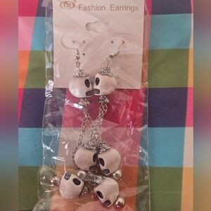 SKULL FASHION EARRINGS 💀
